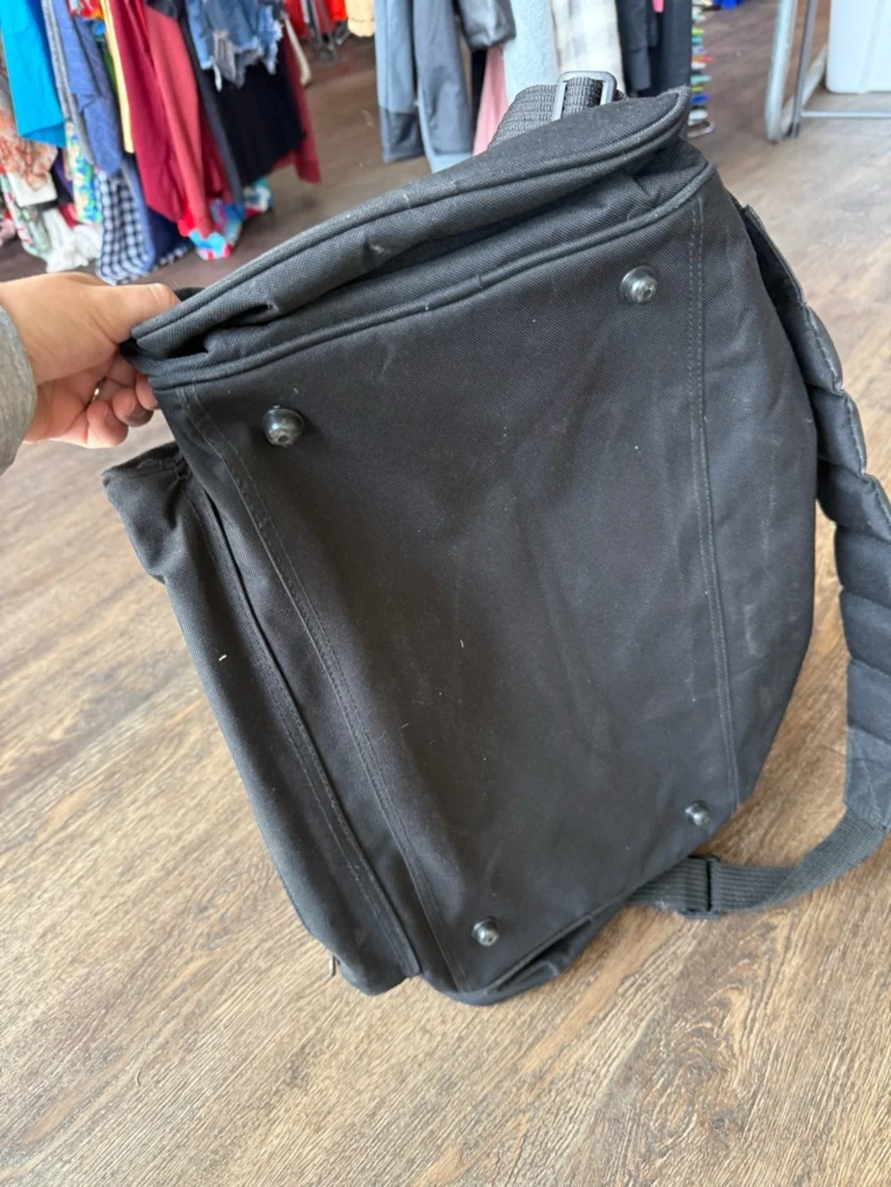 NFL Black NASCAR Duffle Bag